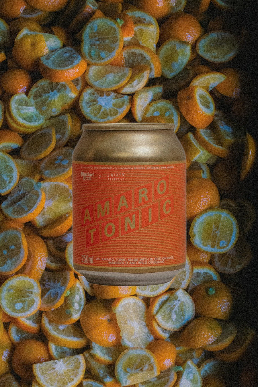 Amaro tonic tins